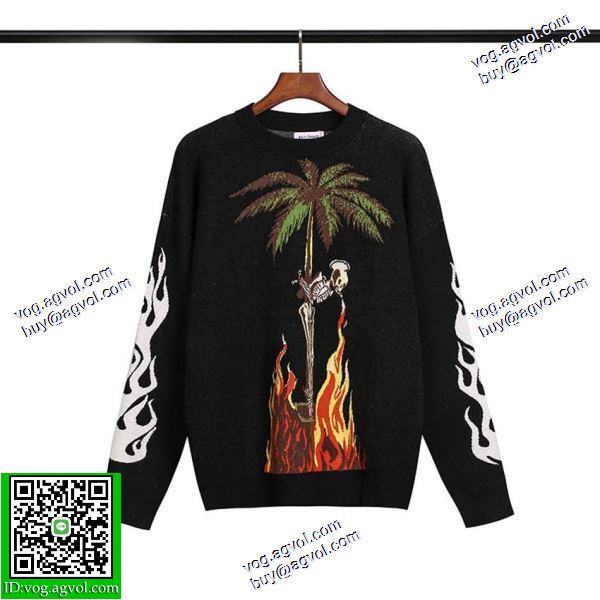 特別人気感謝SALE パーム エンジェルス Palm Angels 2020秋冬 ニットウェア ブランド コピー 4色可選